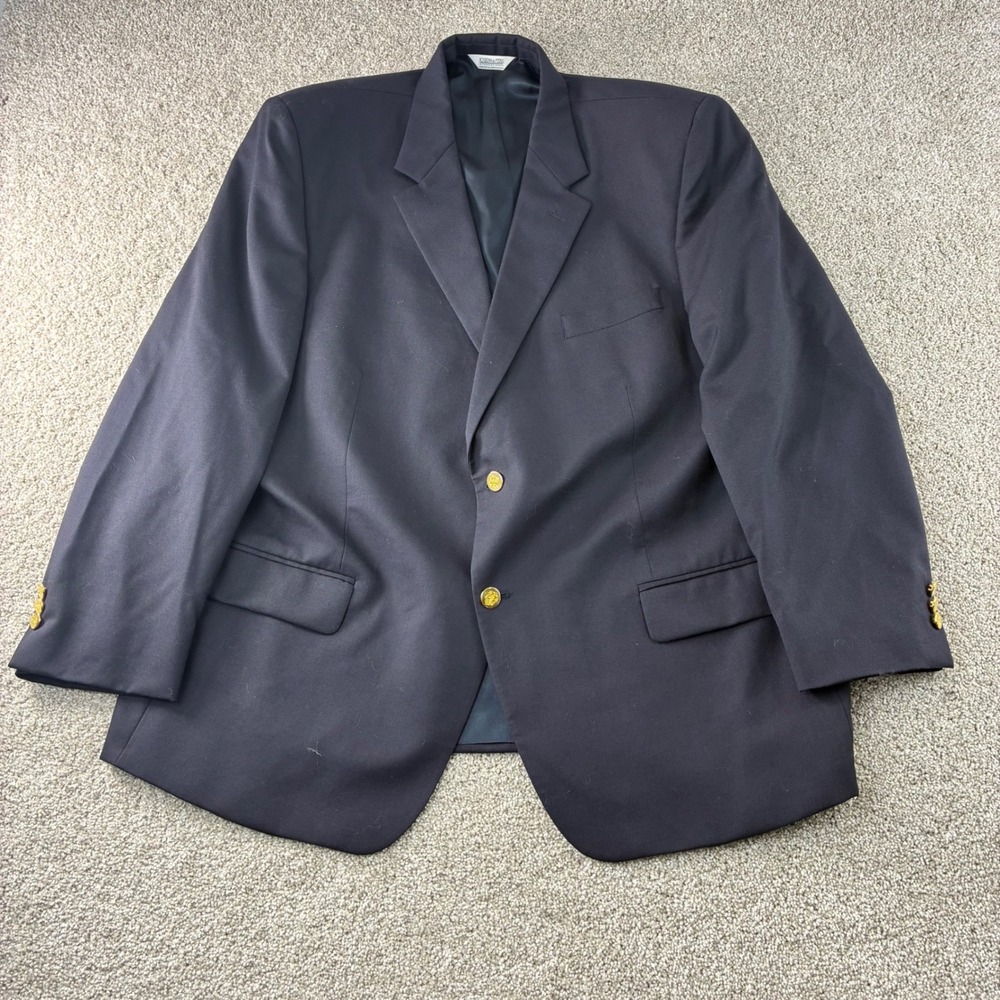 Joseph & Feiss International Mens Blazer Jacket Gold Buttons‎ - Made in Canada